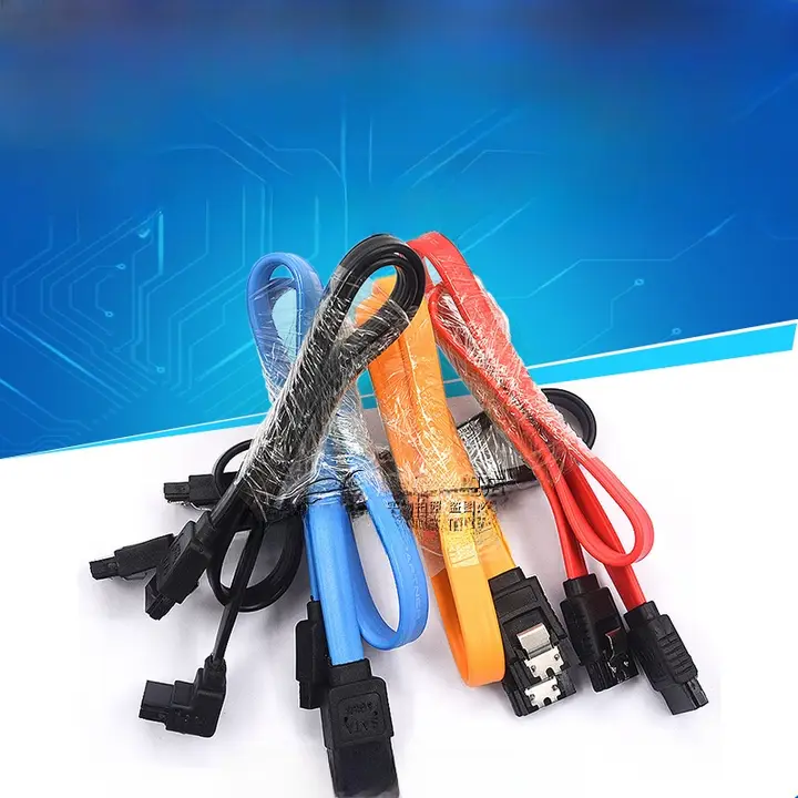 SATAデータケーブル【SATA3.0対応・ロック付き・約40センチ】
（セットアップ対応）