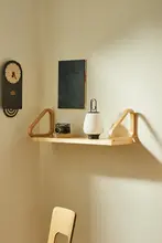 Artek風 壁掛けシェルフ【シンプルデザイン・ブックシェルフ・リビング・キッチン用】