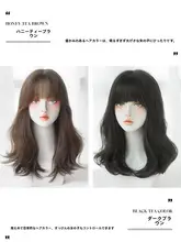 女性用 ロングボリュームカールウィッグ【自然でリアルなフルヘッドタイプ・日常スタイル】
