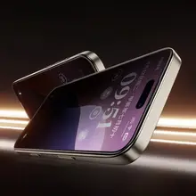 iPhone16ProMax対応 強化ガラスフィルム【フルカバー・指紋防止・耐衝撃・高透明度】