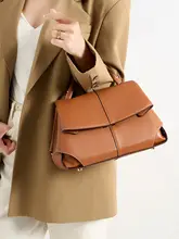 牛革製トートバッグ【大容量・通勤用・ショルダー＆クロスボディ】