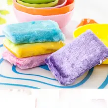 優れた汚れ落ち！キッチン用竹繊維製スポンジクロス【洗皿・掃除用】
