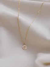 高級感あるシンプルな14Kゴールドネックレス【鎖骨チェーン・金属風・贈り物に最適】