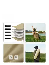 折りたたみ式月亮椅【アウトドア・キャンプ・釣り用・幅広・快適・携帯便利】