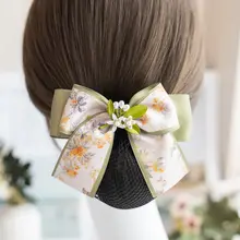 高級ネットヘアアクセサリー【新中式・頭花・ナース用・ヘアクリップ】