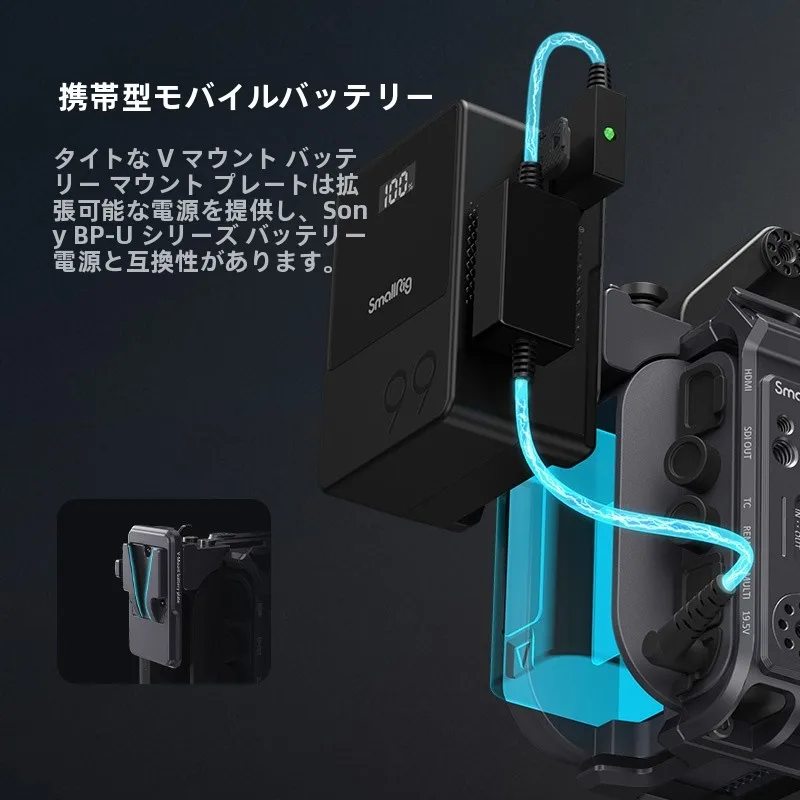 スモグ SRS-XB60 と SRX-XB60 の違い：カメラショ ルダーマウントキットの仕様と実用性を比較