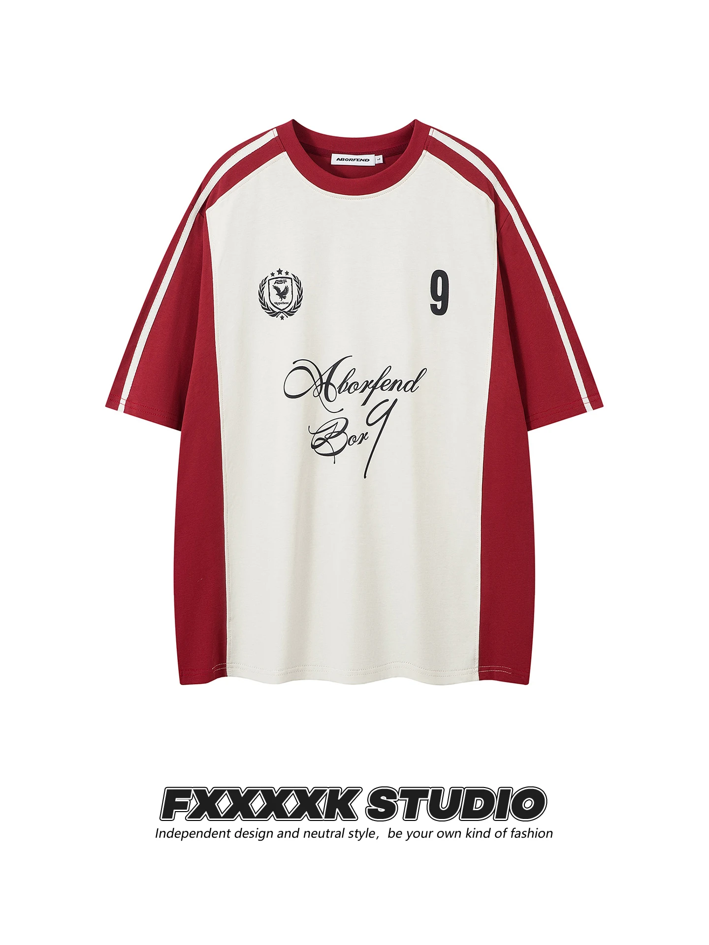 ジャージーシャツをどう選ぶべきか？カラーブロックデザインの純棉Tシャツが解決するリアルな悩み