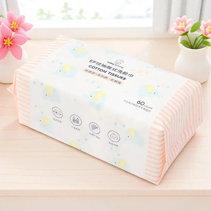 MINISO 使い捨て洗顔タオル【赤ちゃん用・極上の柔らかさ・衛生的】（セットアップ対応）
