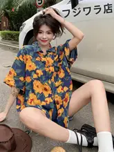 ビーチリゾート向けの夏用ドレス【トロピカル柄・リゾート旅行に最適】（セットアップ対応）