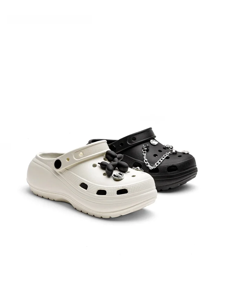 厚底サンダルのサイズ感とかかと設計：Toomanyshoesのクマ  モチーフモデルを実測