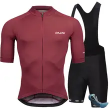 夏用ミルクシルク半袖サイクリングウェア【ロードバイク・ダブルアローサスペンダーショートパンツ・男性用】（セットアップ対応）