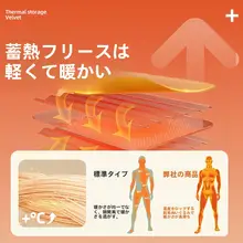 自発熱機能付き メンズ ハイネック デロン裏起毛Tシャツ【冬用・肌触り抜群】