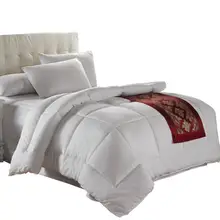 ダブルサイズ 羽毛肌掛け布団【空調対応・極上の柔らかさ・春秋用・冬用】