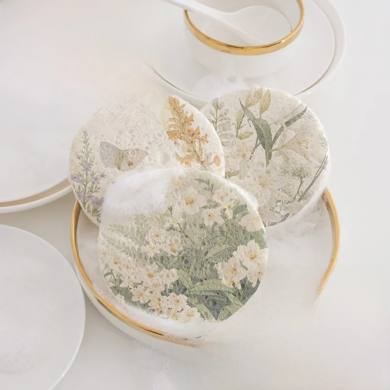 click & clean で家をきれいに保つには？夢幻の花草柄スポンジが解決するリアルな悩みとは