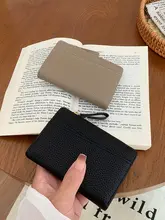 ニッチな新しい韓国版ソリッドカラーショートスモール 財布