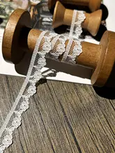 フラワーレース付きリボンデコレーション【手作りDIY・北欧スタイル・ポリエステル】