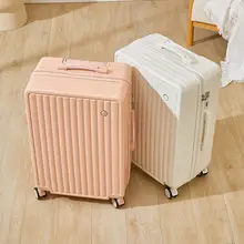 静音キャスター付き 大容量キャリーケース【女性用・パスワードロック・小型デザイン】