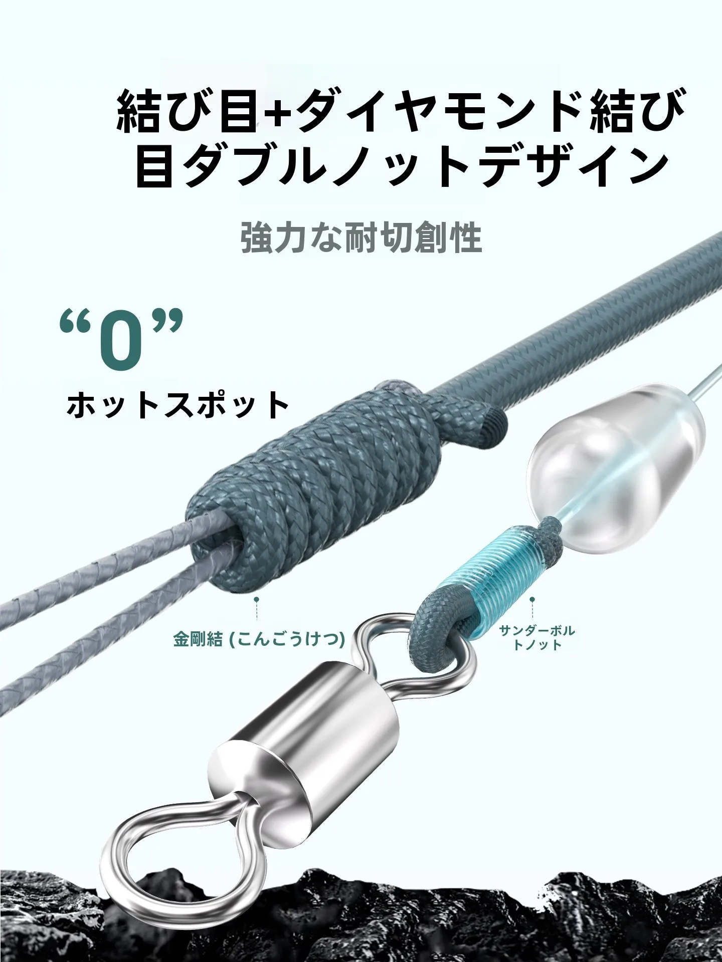 ルアー釣りの仕掛け選びで迷うなら、この「結び目なしメインライン」が救う！
