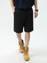 ハーフパンツ メンズ デニム ストレート ルーズ ドレープ アメカジ ストリート 秋 「RHRB」