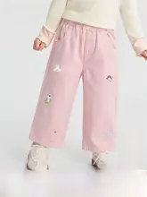 デニムパンツ キッズ ガールズ ストレートシルエット 秋物 「Balabala」