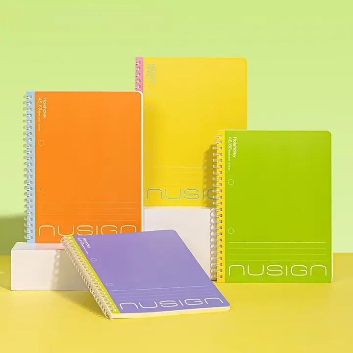 高品質の無線綴じノート【使いやすい平置き・学生向け・多用途】