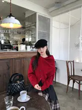 秋冬にぴったりの雰囲気漂うカーディガン【ニット・女性用・披肩デザイン】（セットアップ対応）