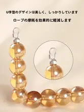 １８金U型クラスプ【DIY用・ジュエリーパーツ・ブレスレット・ネックレス・携帯電話用】