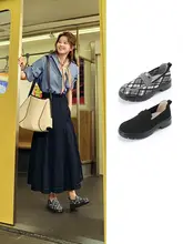 超軽量で快適なフライニット通勤ローファー