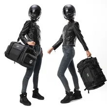 汎用バイクリアシートバッグ【ライディング用・収納力抜群】