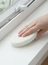 ロングハンドル海綿トイレブラシ【浴室・キッチン用・床掃除に最適】