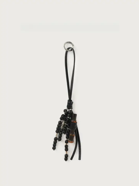 天然竹節シルバーアクセサリー ココナッツビーズのネックレス【新中式】