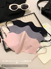 飲水可能な紫外線対策フェイスマスク【立体デザイン・アイプロテクション・アイスシルク・夏用】