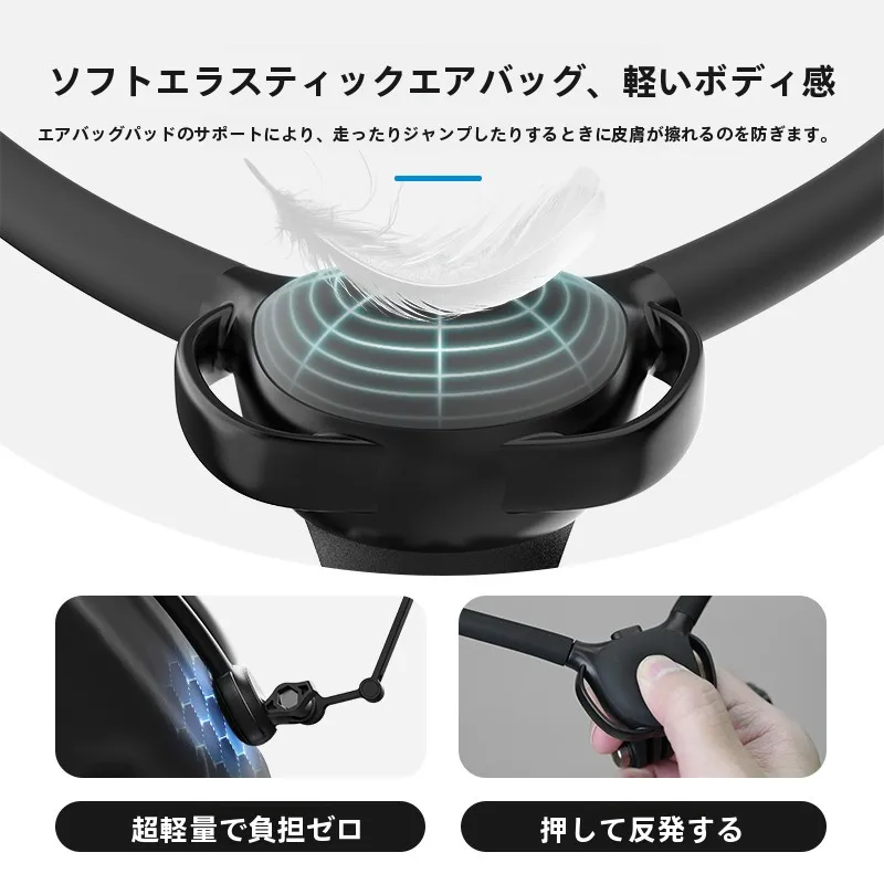 TELESIN 首掛けマグネットスマホスタンド：胸元固定で動画撮影や自転車・釣りに最適な実用性を実証