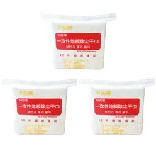 大きめの静電気除去ペーパー製 フラットモップ用取り替え布【使い捨て・ペット毛対応】