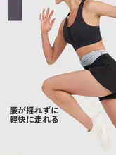 Keep 防水機能付き多様なスマホ収納ウエストポーチ【軽量・ランニング用】