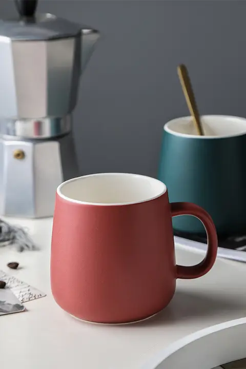 Tlife Ink マグカップ【北欧デザイン・カップル用・陶器製・高級感】