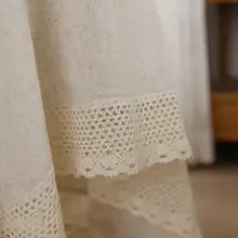 デザイン性のある麻製チェリー柄テーブルクロス【シンプルスタイル・リネン混・カジュアル】