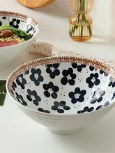 高級感ある和風ラーメンボウル【大容量・家庭用・陶器製】