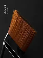 実木製筆ブラシの功夫茶器【茶盤・茶ブラシ・家庭用】