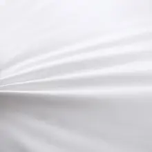 全棉製 サテン羽毛フリース枕【柔らかい・北欧スタイル・シングル用・2個セット】