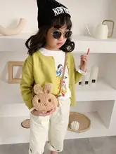 かわいいウサギデザインの斜め掛けバッグ【子供用・ミニサイズ・お出かけに最適】