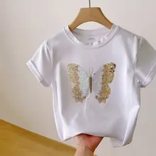 綿100% 子供用Tシャツ【女児・リボン付き・半袖・夏用】（セットアップ対応）
