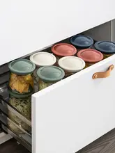 キッチン用プラスチック密閉容器【雑穀収納ボックス・食品保存用・おやつ用】
