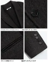 高級ウール製 冬用 メンズ中長款コート【ダブルフェイス・カジュアルデザイン】