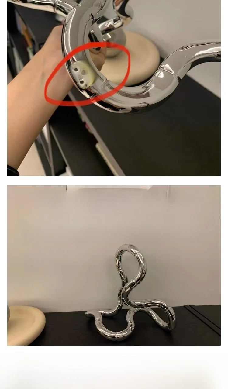 Shinymomo 自作のレトロ抽象アート彫刻オブジェ：3Dオブジェクト・美術道具としての実用性と空間適応性