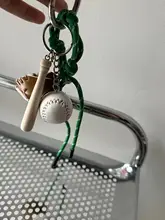 ファッション性の高い登山ロープ風のキーホルダー【個性的でスタイリッシュ】