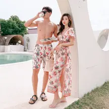 カップル水着【女性用・ビキニ・ショートパンツ・セクシー・ビーチ・温泉用】（セットアップ対応）