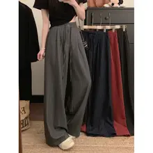 高級感溢れるサロペット風ワイドレッグカジュアルパンツ【春向け・ゆったり・ドレープ感】（セットアップ対応）