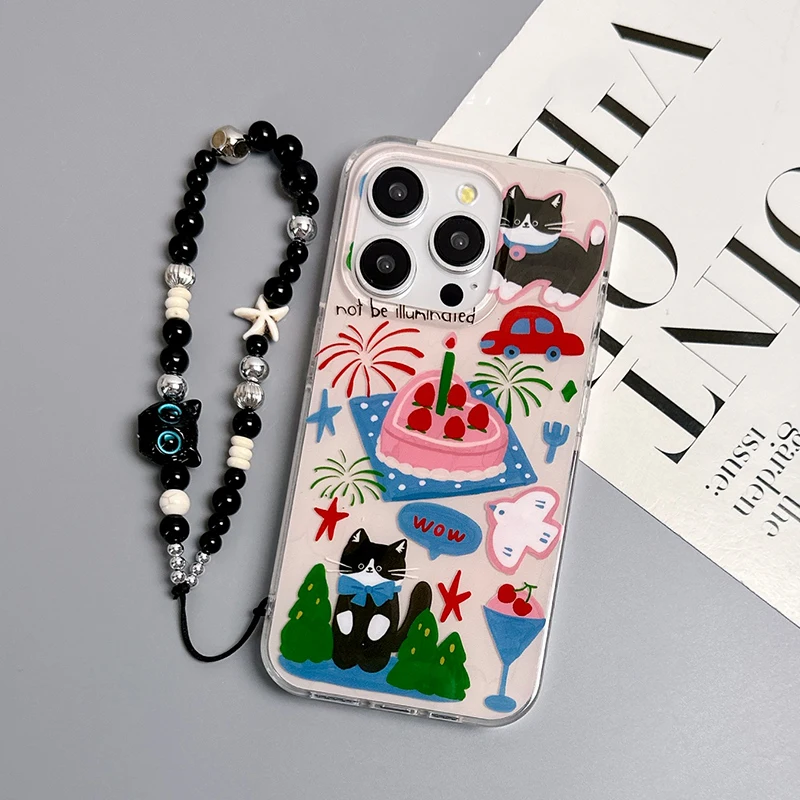 猫デザインのスマートフォンケース：iPhone・Android対応の保護カバーの実用性とデザイン性