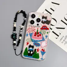 猫デザインのスマートフォンケース【iPhone・Android対応・保護カバー】